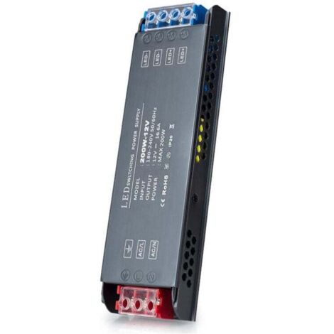 Alimentatore Driver LED Da 85-265V CA A 56-90V DC 300mA Per LED Da 1W, Con Protezione Da Corto E Sovraccarico – Convertitore Per Illuminazione