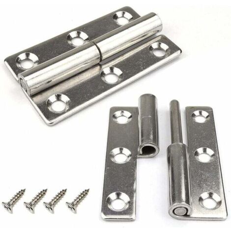 CERNIERE RIMOVIBILI ACCIAIO Inox Sollevamento Piccolo Giunto Scorrevole - Foto 8