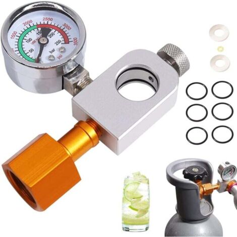 Kit connettore adattatore per riempimento bombola serbatoio