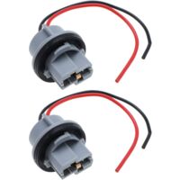 2 Portalampada T10 Con Cablaggio Per Auto E Moto, Adattatore Per Luce Strumento/rettangolo