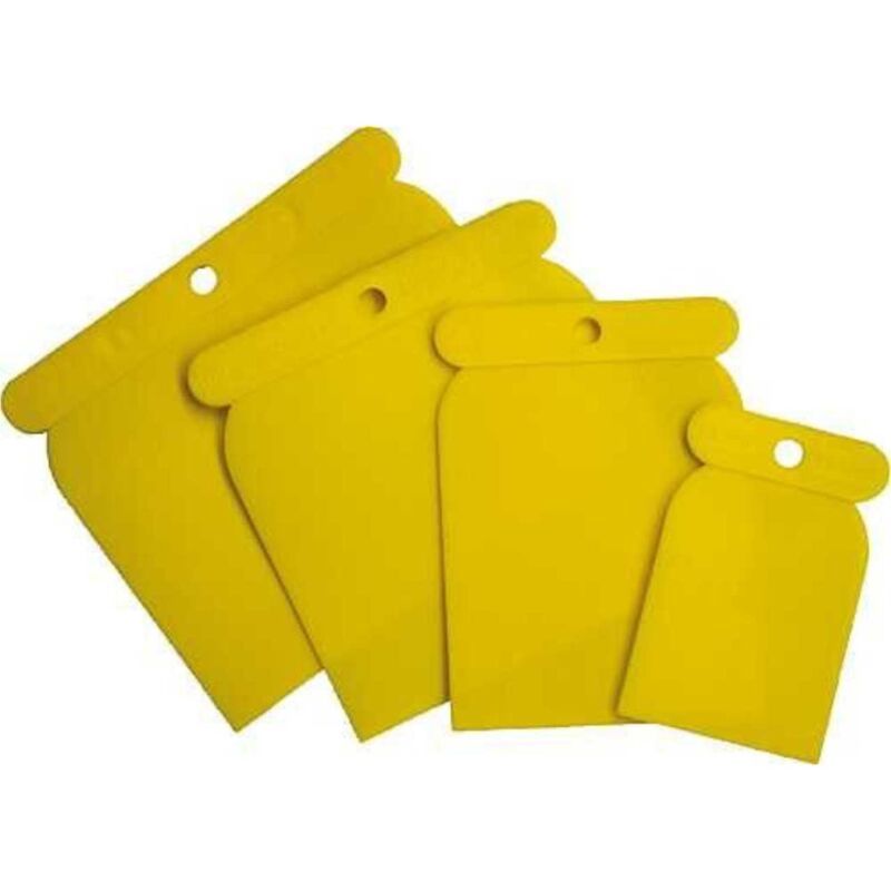 Wilpeg Set de spatules japonaises en plastique 4 pcs.