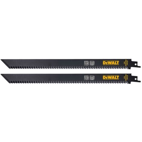 DeWALT Lame de scie sabre DT2451-QZ HCS Spezial 2 pièces