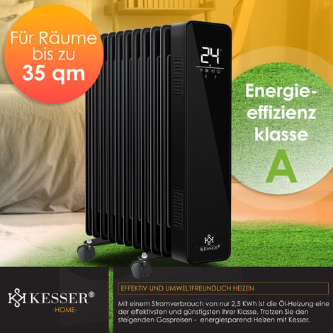 Kesser Radiateur Huile W Chauffage Lectrique Radiateur Lectrique Conome En Nergie