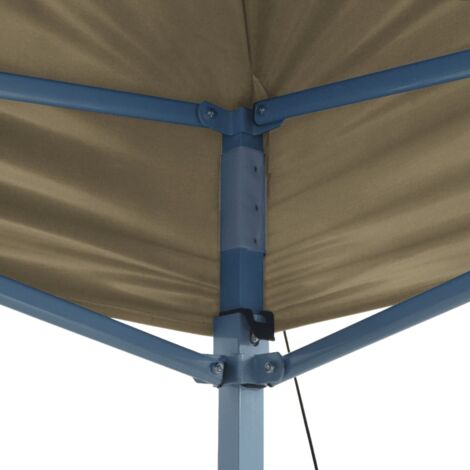 Carpa pleglable Pop-up 3x4,5 m blanco crema vidaXL597209