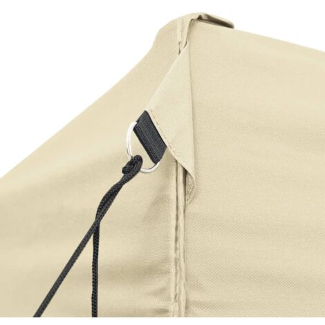 Carpa pleglable Pop-up 3x4,5 m blanco crema vidaXL597209