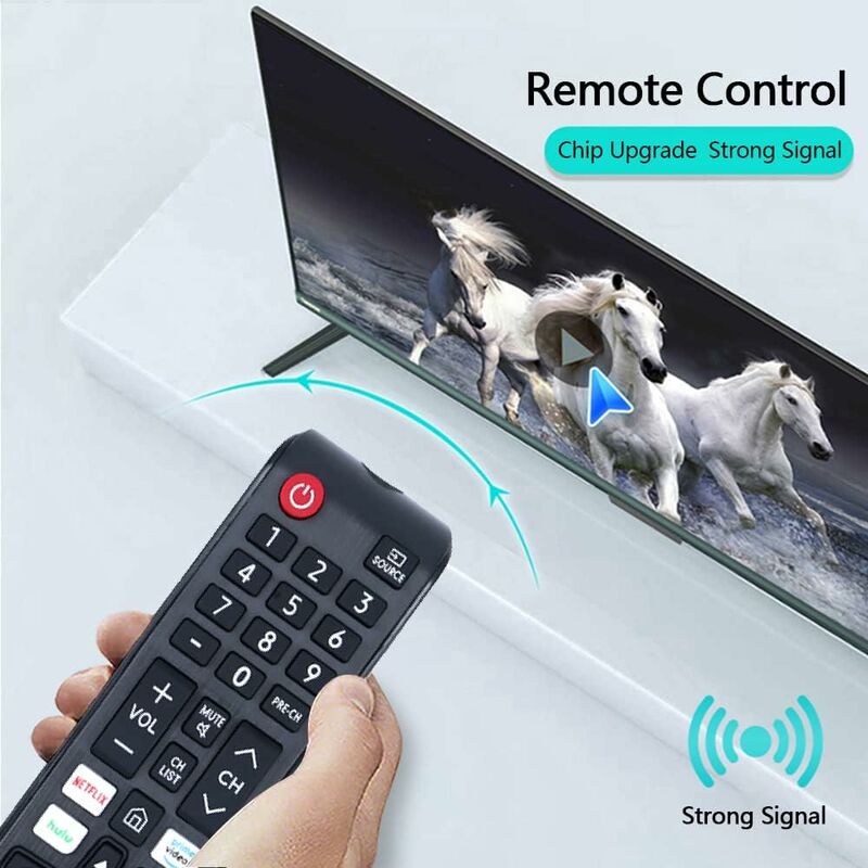 Remplacement Télécommande Universelle de Rechange pour Samsung Smart  Universelle Télécommande pour Samsung Smart TV Télécommande de