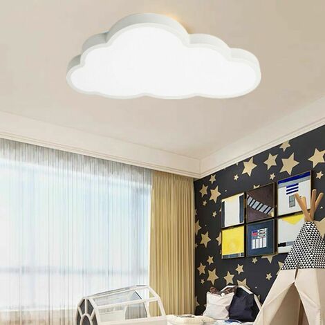 36W plafonnier LED pour enfants plafonniers chambre d'enfant chambre lampe nuage  plafonnier maison 15㎡