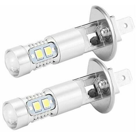 S2 H1 Kit 2 ampoules H1 LED blanc étanche pour phares de voiture