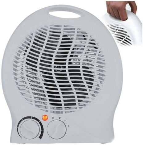 Radiateur Soufflant Salle de Bain avec Thermostat Réglable