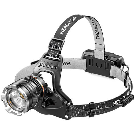Daccormax Lampe Frontale LED Rechargeable Puissante USB, Torche Frontale  Super Brillante, 8 Modes d'Éclairage, Lumière Rouge - Cdiscount Sport