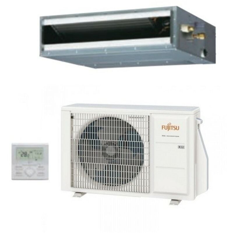 Klimagerät Fujitsu Ducted Air Conditioner Low Head Kl Eco Series 12000 Btu R 32 3ngf89115 9226