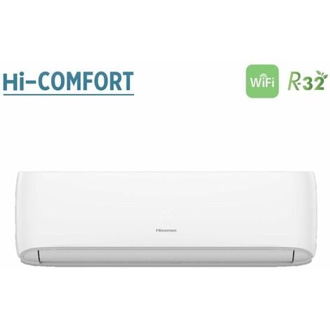 Hisense Dual Split Inverter-Klimaanlage HI-COMFORT 7+12 Serie mit 2AMW42U4RGC R-32 Wi-Fi Integrated 7000+12000 - Neu