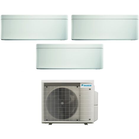 Daikin Bluevolution Trial Split Inverter Klimagerät Serie STYLISH WHITE 5+5+7 mit 3MXM40N R-32 Wi-Fi Integrated 5000+5000+7000 Farbe Weiß - Italienische Garantie