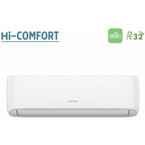 Hisense Dual Split Inverter-Klimaanlage HI-COMFORT 7+7 Serie mit 2AMW42U4RGC R-32 Wi-Fi Integrated 7000+7000 - Neu