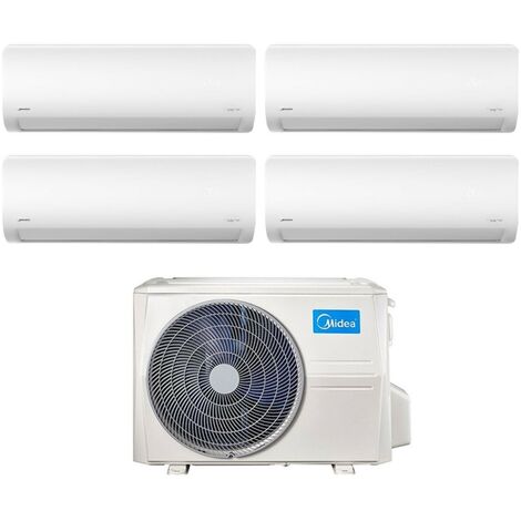 Midea Quadri Split Inverter Klimagerät XTREME Serie 9+9+9 mit M4O-36FN8 R-32 Wi-Fi Integrated 9000+9000+9000 - Neu