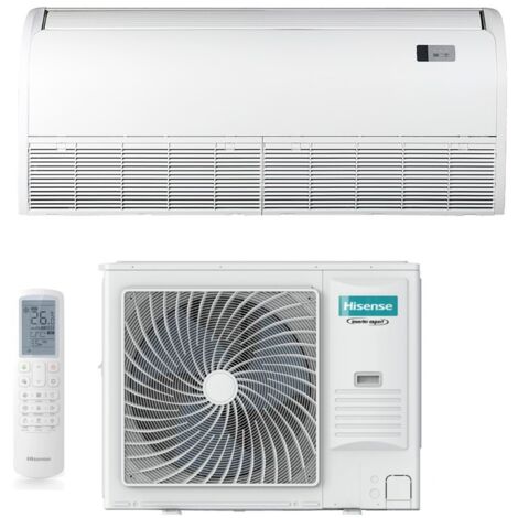Hisense Inverter-Klimaanlage für Decke / Boden Serie TURBO 60000 Btu AUV175UR4RC4 + AUW175U6RP4 R-32 Wi-Fi Optional mit Fernbedienung Inklusive
