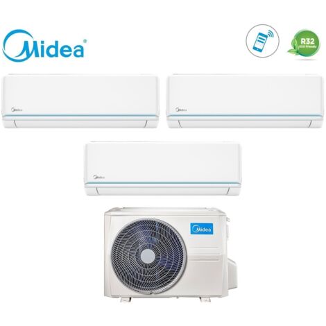 Midea Trial Split Inverter Klimageräte Serie EVOLUTION 9+9+12 mit M4O ...