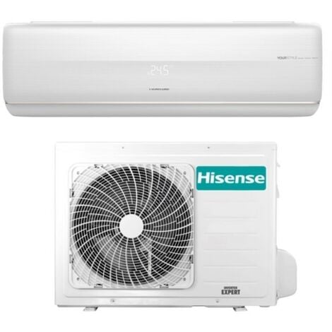 Hisense Inverter-Klimaanlage Serie FRESH MASTER 9000 Btu QF25XW00G R-32 Wi-Fi Integrated Class A++ - Neu