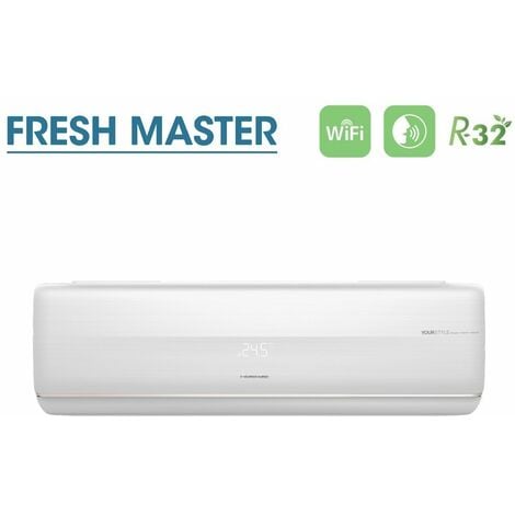 Hisense Inverter-Klimaanlage Serie FRESH MASTER 9000 Btu QF25XW00G R-32 Wi-Fi Integrated Class A++ - Neu