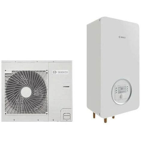 reversible luft/wasser-split-wärmepumpe bosch csh 3000i aw 6 ors 6 kw r-40 + wandmontiertes innengerät code 7735252262
