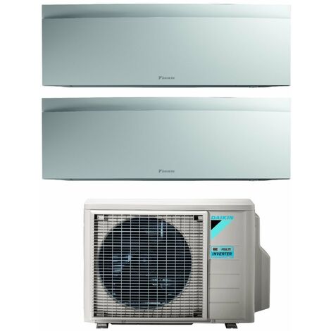 Daikin Bluevolution Dual Split Inverter Klimagerät Serie EMURA WHITE III 12+15 mit 2MXM68N R-32 Wi-Fi Integrated 12000+15000 Farbe Weiß - Italienische Garantie (1/5)