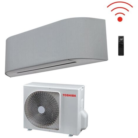 klimaanlage toshiba inverter-klimaanlage haori 10000 (9000) btu r-32 ras-b10n4kvrg-e wi-fi integrated a++ hellgrau/dunkelgrau - neu hellgrau hellgrau dunkelgrau,r-32