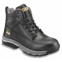 JCB WORKMAX Safety Work Boots Black Steel Toecap & Midsole - Size 9