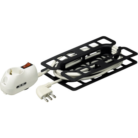 Prolunga Elettrica Domestica 5m 2 Prese Bipasso Bticino 3635DB (1/5)