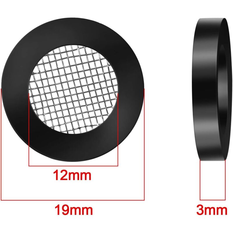 30 Stück Dichtungsringe Set - Gummi Unterlegscheiben 3/4 1/2 1 Zoll Für Duschkopf & Wasserhahn