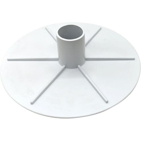 Skimmer-VAC-Adapter, Pool-Skimmer-Saugadapter – Ersatzzubehör PENTAIR/American S15 Skimmer VAC-Platte, passend für Admiral S15 und S20 Skimmer