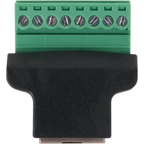 10er-Set 12-polige Schraubklemmenblock-Stecker 2,54mm – Universal Für Leiterplatten, Grün, Feuerfest, Für Niederfrequenz