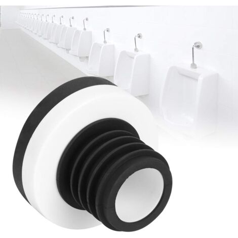 Produktbild von WC-Dichtungsring – Gummi, 125x80x70 Mm – Für 3–4 Zoll Abfluss – Geruchsdicht & Wasserfest – Universell