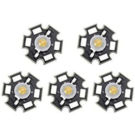 5er-Pack Hochleistungs-LED-Leuchtmittel, warmweiß, 3 W [Energieklasse A]