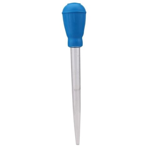 Mini-manueller Wasserwechsler, Aquarium-Wasserwechsler, Aquarium-Tropfer, kleines Aquarium, Saugrohr, Pumpe, Reinigungsgerät (blau)