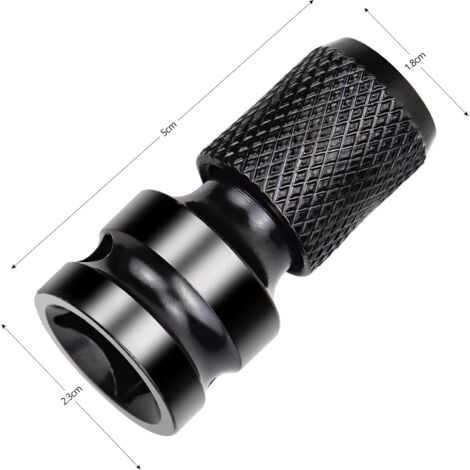 Steckschlüssel-Adapter Set – 1/2" Auf 1/4" Sechskant, Schnellspanner | 2 Stück Mit Dichtungen