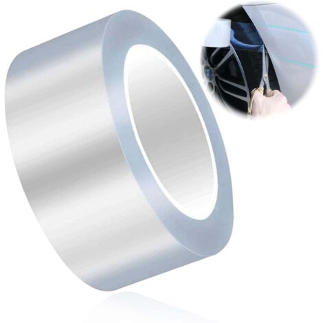 Transparente Lackschutzfolie Auto 5cm X 10m - Selbstklebender Kantenschutz