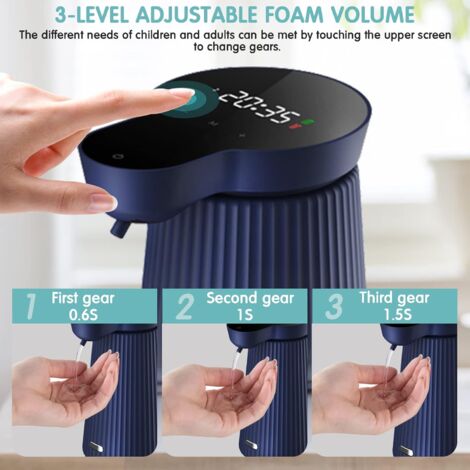 CHICLEW Elektrischer Seifenspender - 400ml Mit Sensor Und USB-C Ladung