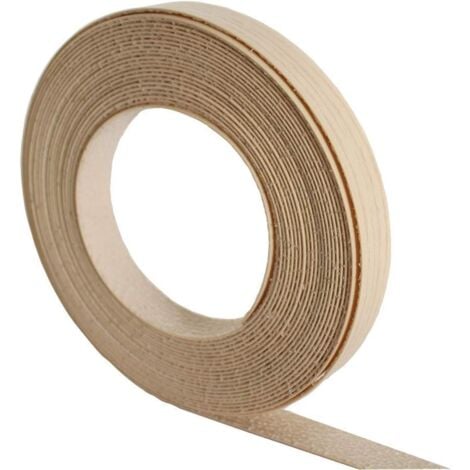 QUARKZMAN Kantenband 28mm X 3,08m - Vorgeleimtes PVC Furnierband Zum Aufbügeln