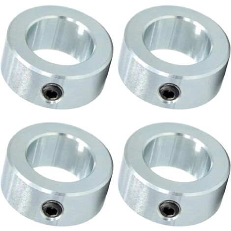 EMSea Einstellringe 20mm 8er Set Mit M6 Schrauben - Verzinkte Tiefenanschlagmanschetten