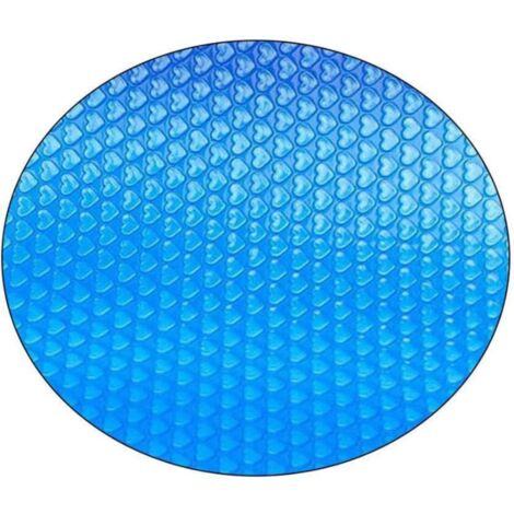 Luftpolsterabdeckung – Runde Solar-Poolabdeckung  Solar-Schwimmbad-Schutzabdeckung für den Außenbereich, Gartenteichheizung  Wärmedämmfolie für Schwimmbad  Ø120cm (1/5)