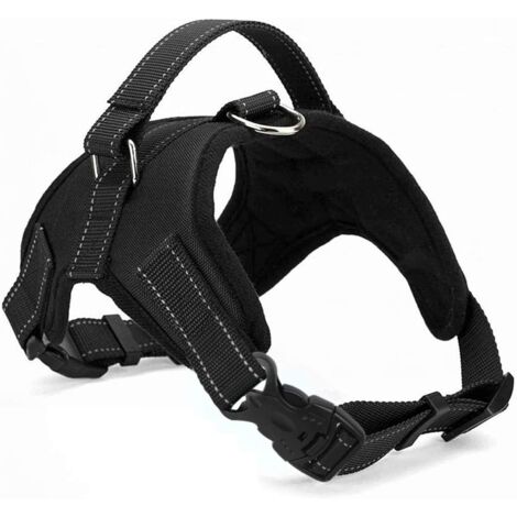 Hundegeschirr mit Griff, leicht zu kontrollieren, verstellbarer Brustgurt, mit Griffkontrolle, atmungsaktiv, langlebig (1/4)