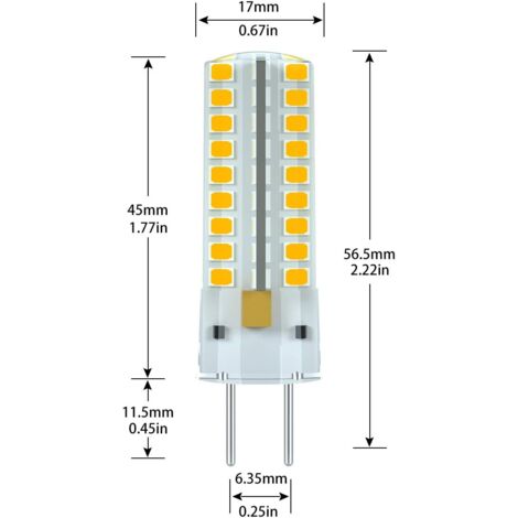 Sencys Halogeenlampje Oven - GY6.35 - 35W - 2 stuks