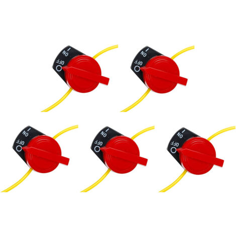 5 Stück OxoxO – Motorstoppschalter für Honda GX120 / GX160 / GX200 / GX240 / GX270 / GX340 / GX390 – 36100-ZE1-015 / 36100-883-005