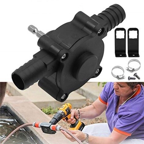 Produktbild von Bohrmaschinen-Pumpe – Selbstansaugend, 15-30 L/min, Für Wasser, Öl & Diesel, Für Akku-Bohrmaschinen