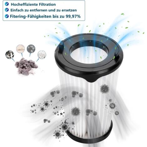 Lot De 10 Filtres Pour Aspirateurs Ergorapido AEG CX7 CX7-2 Pour Tous Les Modeles Filtre Pour Electrolux Aeg Cx7 Cx7 2 Aef150 Filtre De Rem 91046576