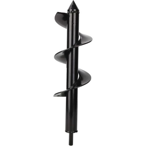 x 30 cm Schneckenbohrer, Gartenschneckenbohrer, Spiral-Gartenbohrer, Pflanzwerkzeug zum schnellen Bohren von Löchern und Pflanzen von Blumen, Bäumen, Sträuchern