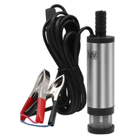 12-V-Kraftstoffpumpe, Wasserablaufpumpe (Umfüllen von Öl, Dieselfahrzeugen oder Betanken) für Anwendungen in Wohnmobilen, Wohnwagen, großen Bohrinseln sowie auf Schiffen und Schnellbooten (1/4)