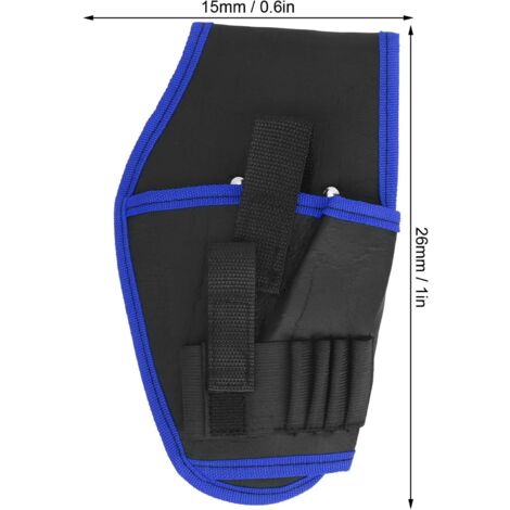 Gürteltasche für elektrische Bohrmaschinen, 2 Stück, tragbare Bohrtasche, kabellose Elektriker-Werkzeug-Multifunktionstasche