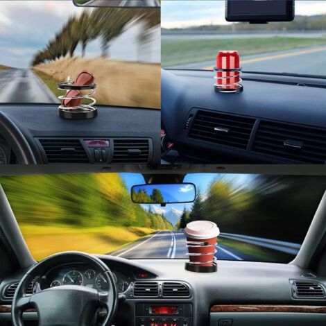 2 Stück Auto Getränkehalter Aus Leder Für Die Autotür - Multifunktional, Kratzfest, Großer Cup Holder
