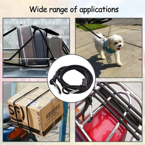 Elastisches Bungee-Seil Mit Karabiner - Strapazierfähiges Gummiband